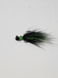 Black Glow Green Bead