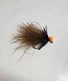 Glow Orange/ Black brown