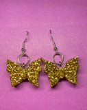 Dangle butterfly earrings