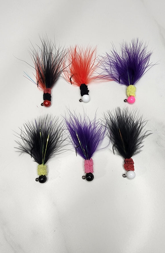 Mop chenille, jigs