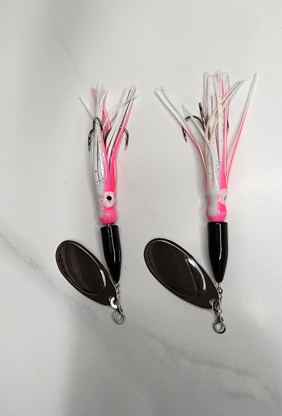 Bullet Weight Squid Spinners