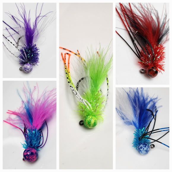 Crazy Legs Salmon, Steelhead Trout,Jigs