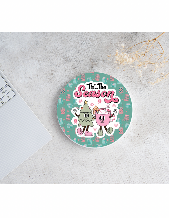 Tis the season mug  Coaster