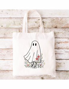 Ghost with shoes Tote Bag