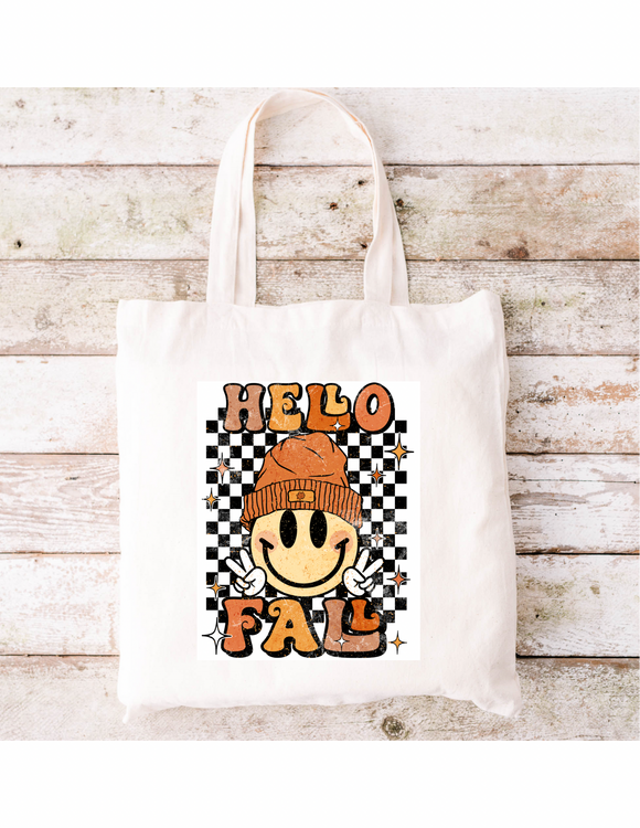 Hello Fall Tote Bag