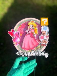 Princess Shaker Cake Topper