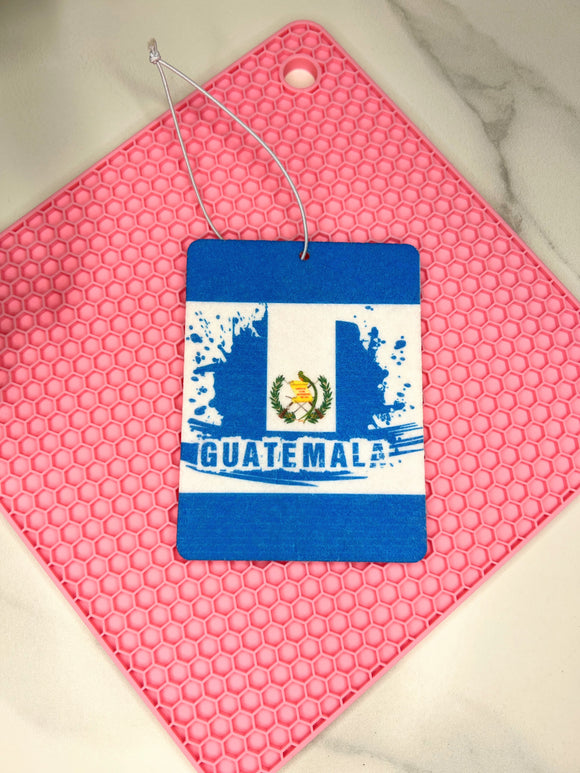 Guatemala Flag Air Freshener