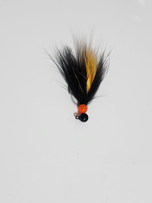 Black Orange Bead