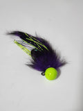 Chartreuse purple black