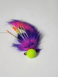 Chartreuse Pink  Purple
