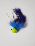 Chartreuse Blue purple