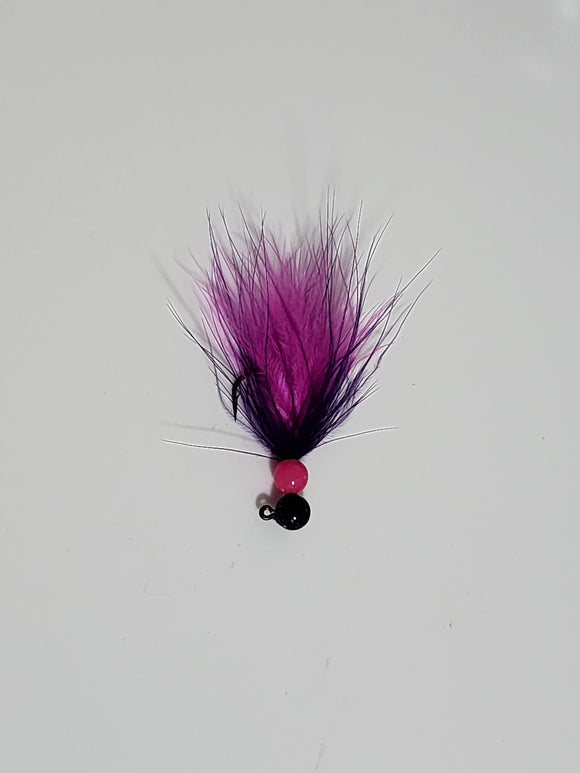 Black Glow cerise Bead #2