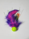 Chartreuse Pink  Purple