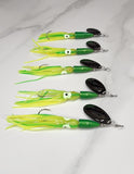 Candy Green #4 Black Nickel Blade