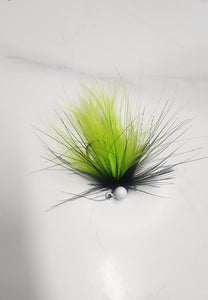 White head/ Black Green