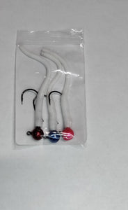 1/8oz,Trout worm Jigs #1