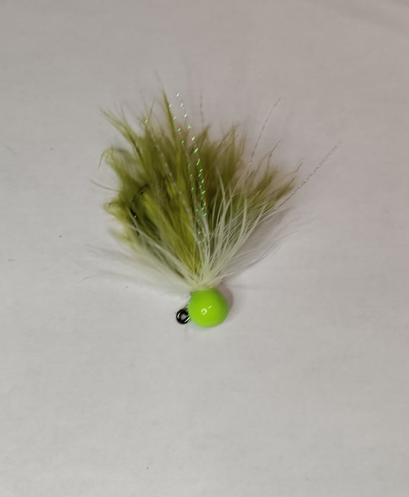 Chartreuse/ White Olive