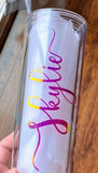 Personalized Clear Bottle