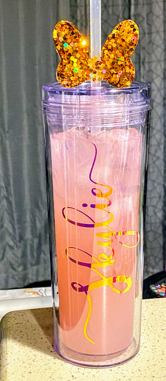 Personalized Clear Bottle