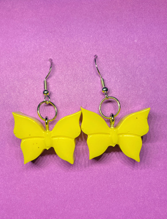 Dangle butterfly earrings