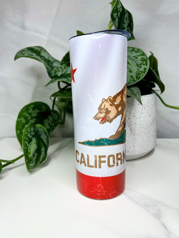 California Flag Tumbler