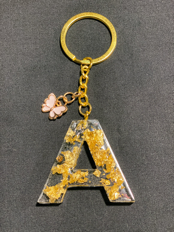 Name Letter Keychain