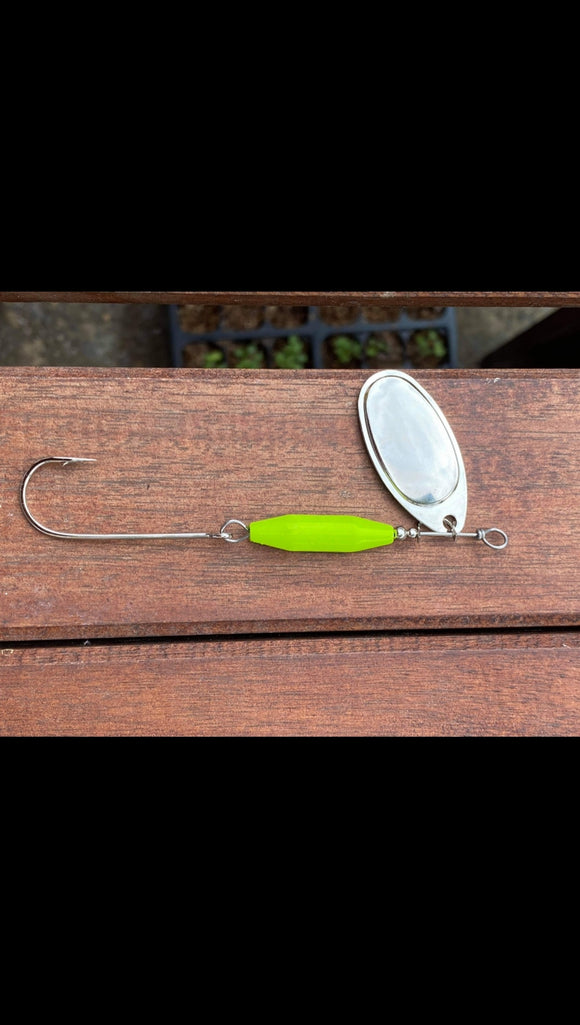 Chartreuse/ #4 Silver Blade